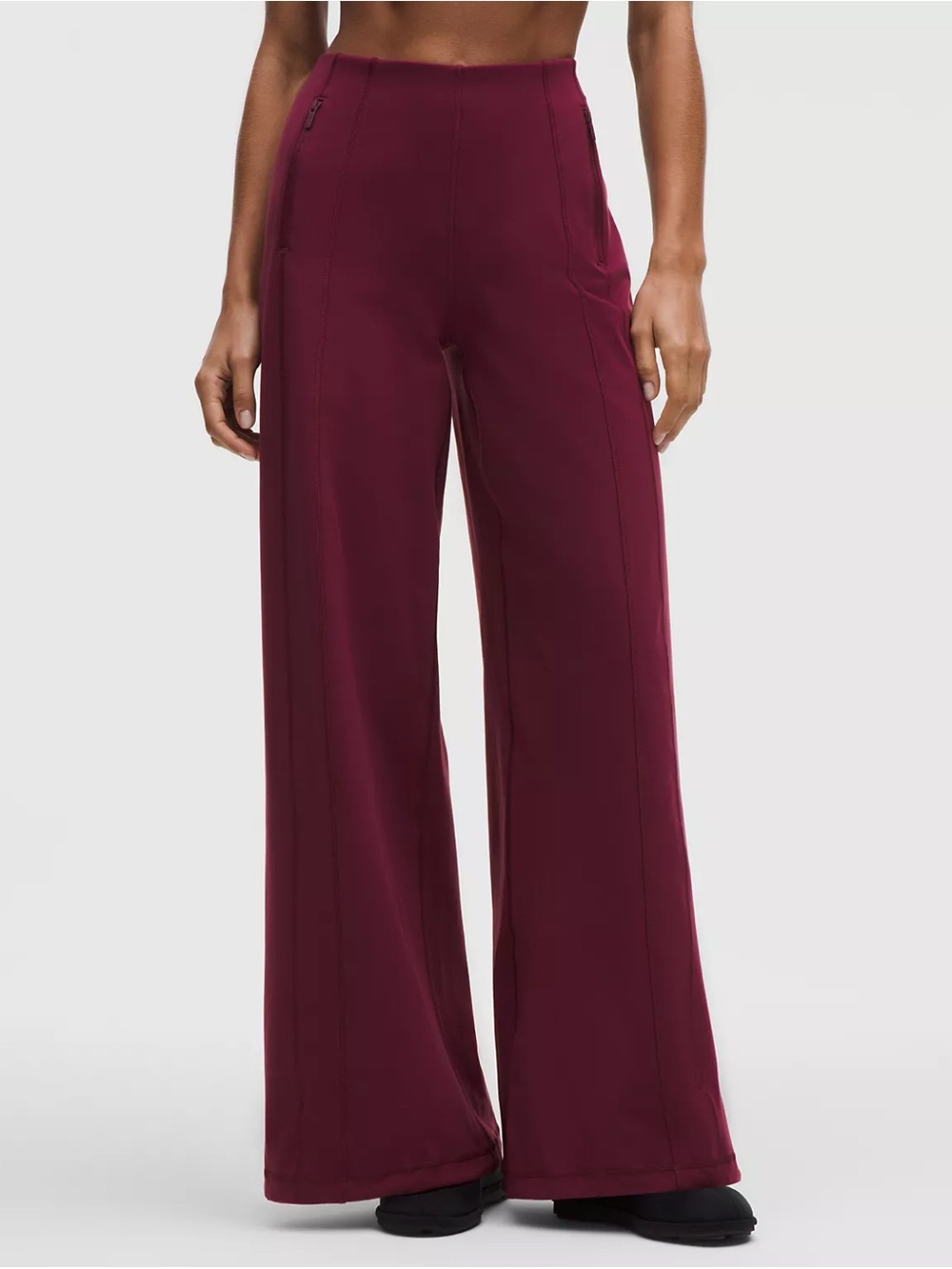 Lululemon Define Wide Leg Pant- Luon 
Color- Burgundy Bay Size- XS